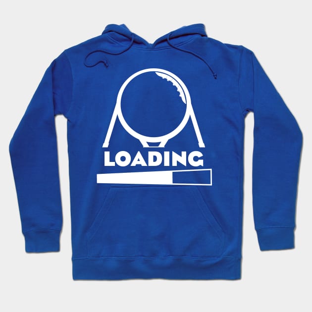 RollerCoaster Loading - White Hoodie by BBPGames